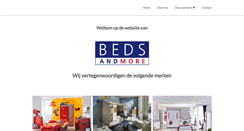 Desktop Screenshot of bedsandmore.nl